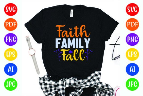 Autumn Faith Family Fall T-Shirt Design Review