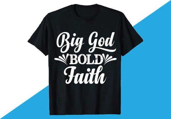 Big God Bold Faith T-shirt Review for Real Embroidery Projects