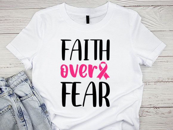 Breast Cancer Faith over Fear Embroidery Design Review