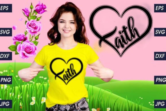 Faith: A Breast Cancer T-Shirt Design Review for Real Projects