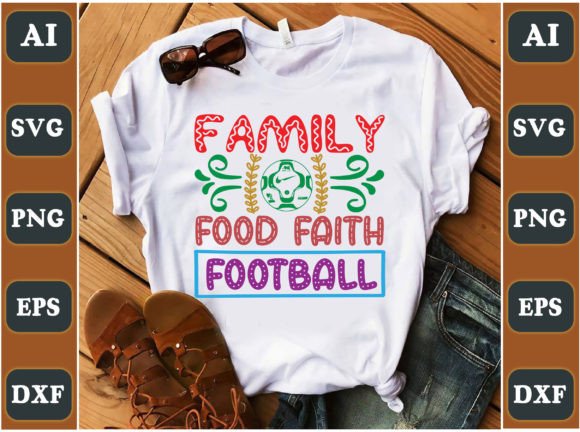 Family Food Faith Football 8 Embroidery Design Review