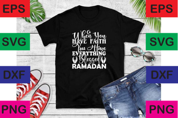 Ramadan, Svg Design: Faith Embroidered with Purpose