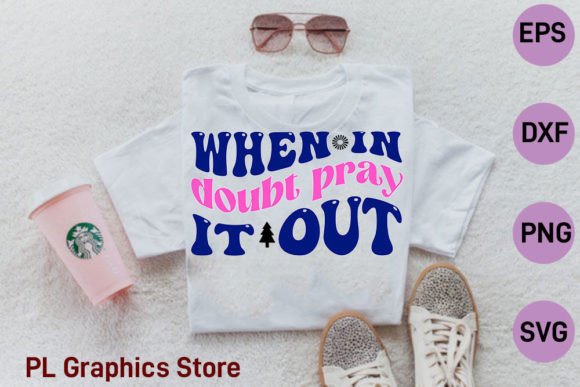 Retro Faith Design When in Doubt Pray I Review