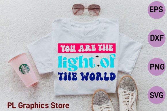 Retro Faith Design, You Are the Light of