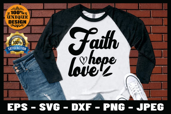 Review of Faith Hope Love Bible Verse SVG Design for Real Embroidery Projects