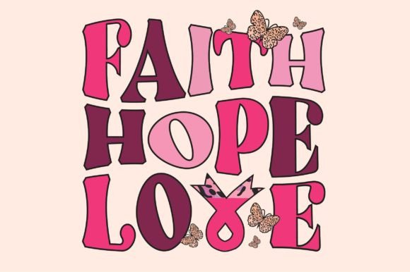 Review of Faith Hope Love Sublimation Design PNG for Real Embroidery Projects