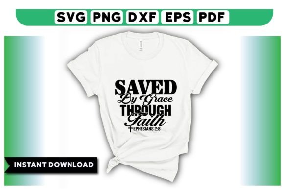 Saved by Grace Through Faith T Shirt Review for Real Projects